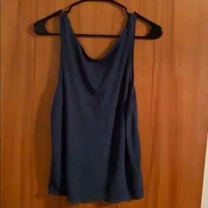 Midnight Blue Swirl Tank